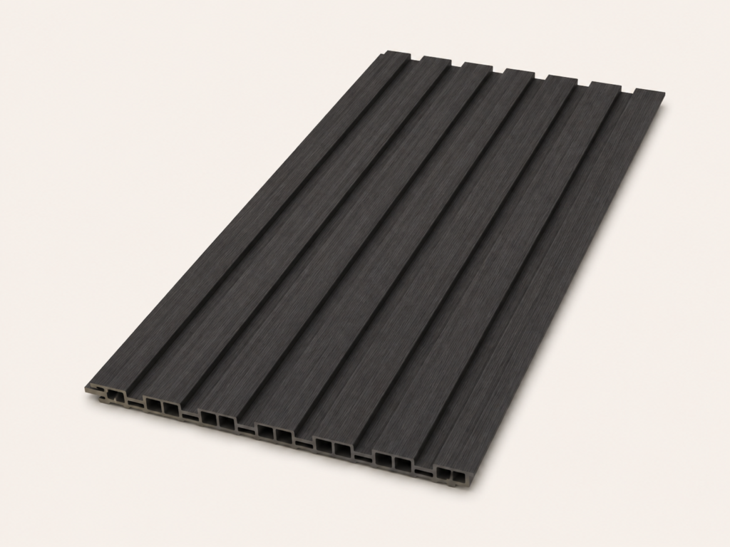 WPC wall panel finishes and surface options