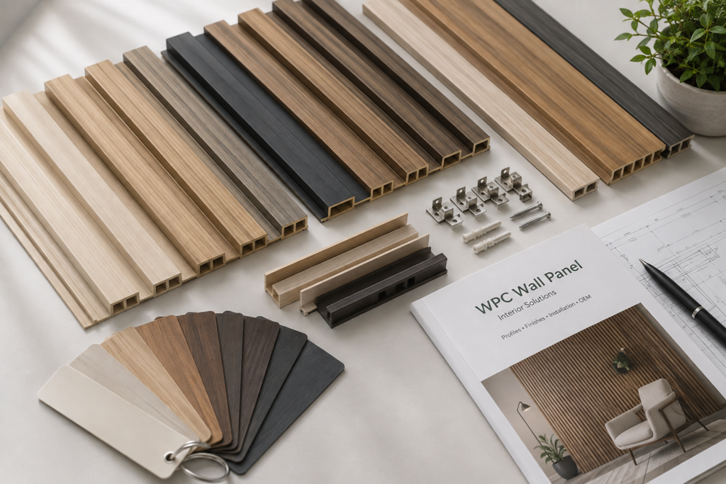 JH WPC interior wall panel product and project support
