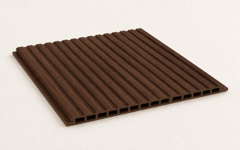 Walnut finish direction for WPC wall panels