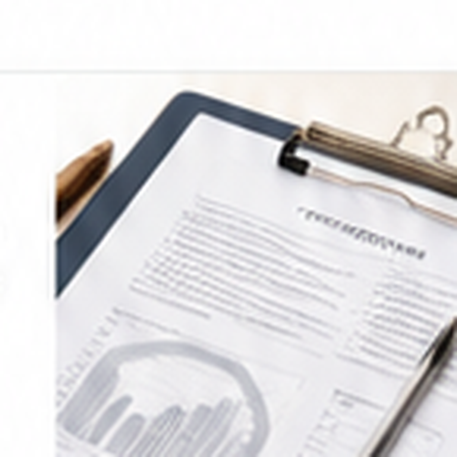 Technical report on a clipboard for wall panel evidence review