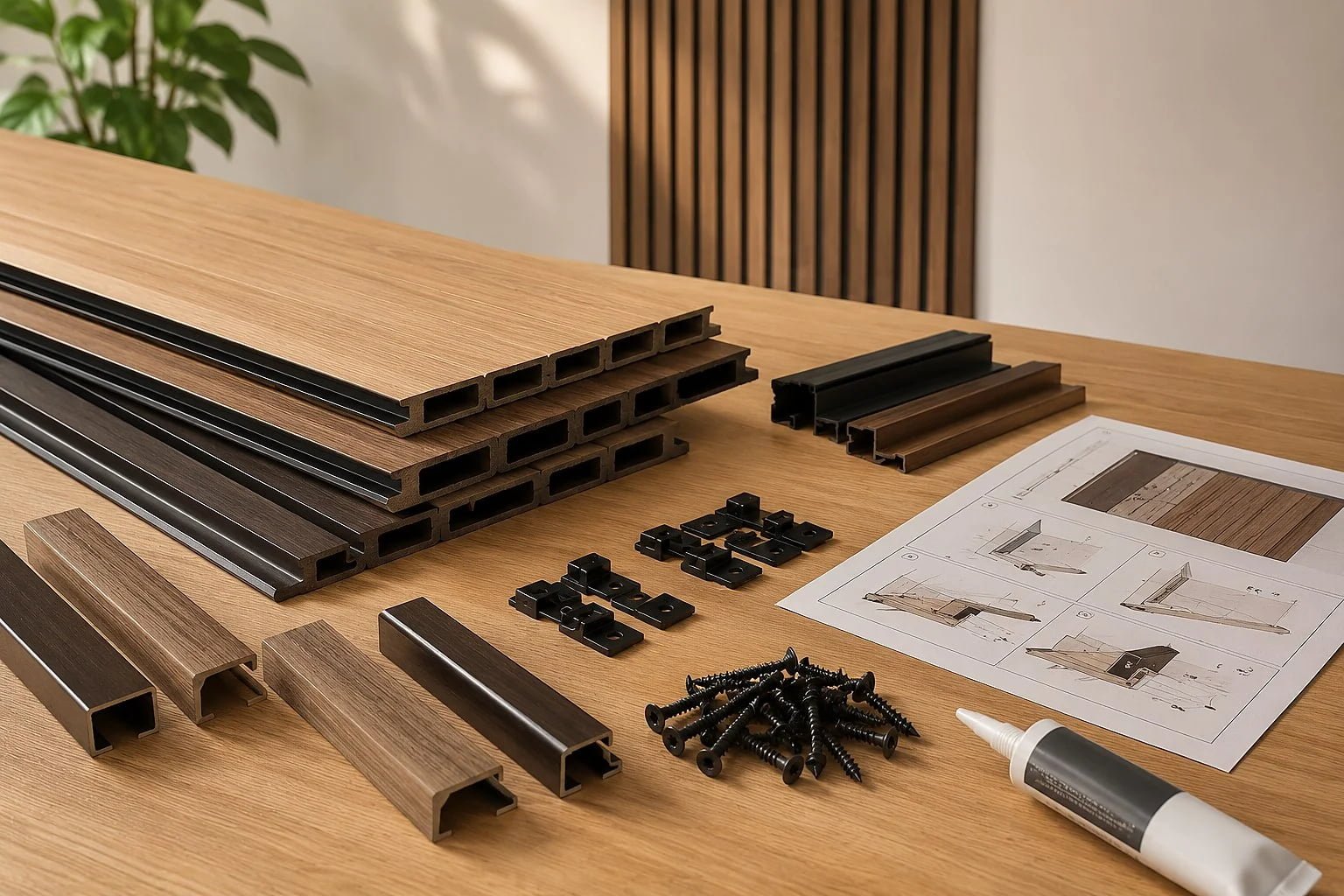 WPC panels supplier selection and quality inspection